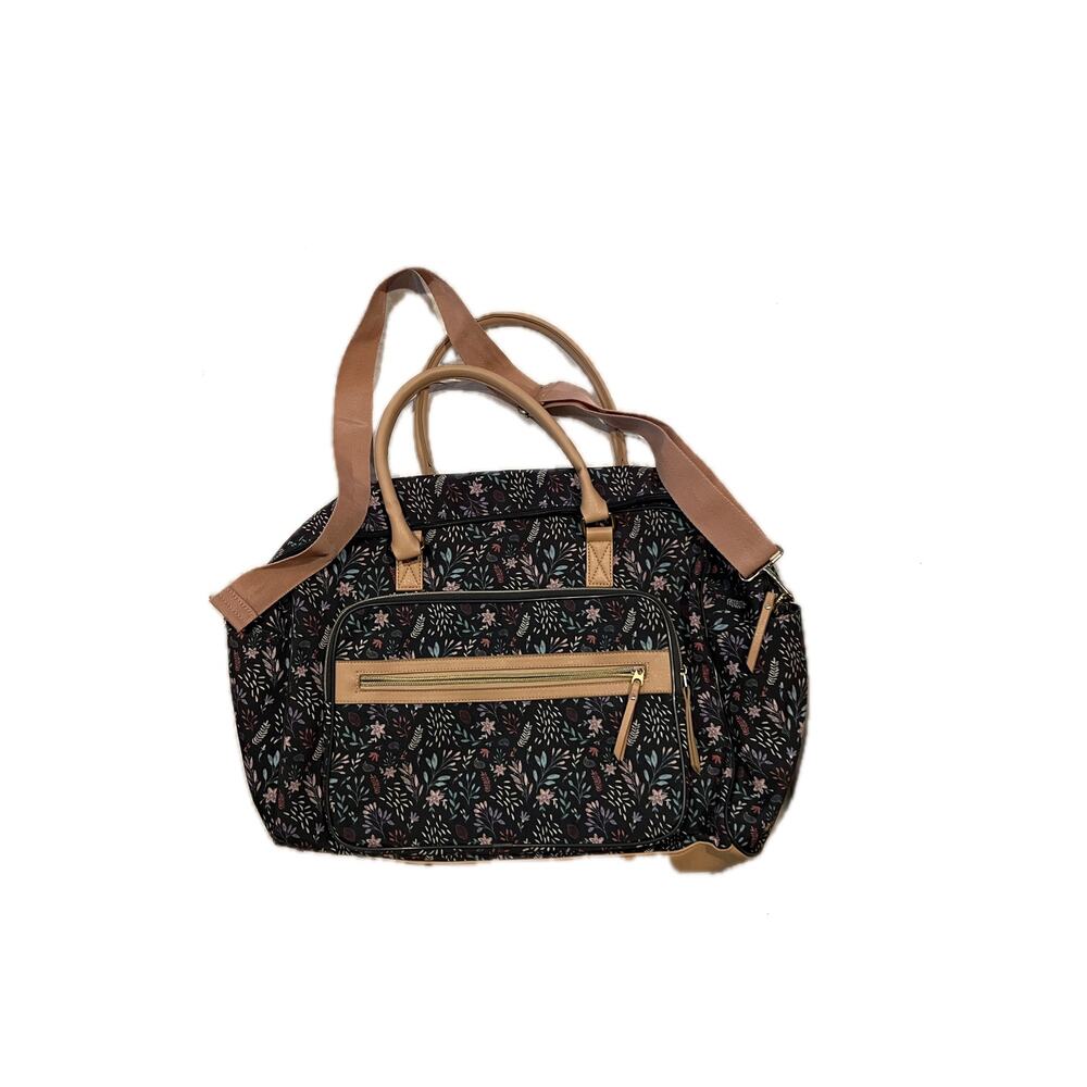 Flower Print 20"x12"8" Tote Duffel Bag